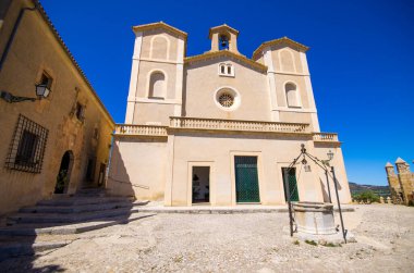 Mallorca, Arta 'daki güçlendirilmiş kilise - İspanya