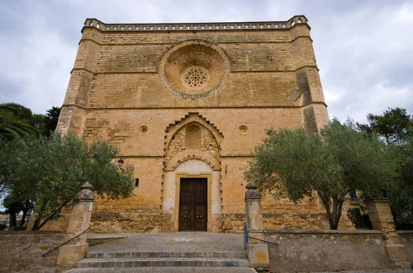 Church Petra Mallorca Spain — Stock Photo, Image