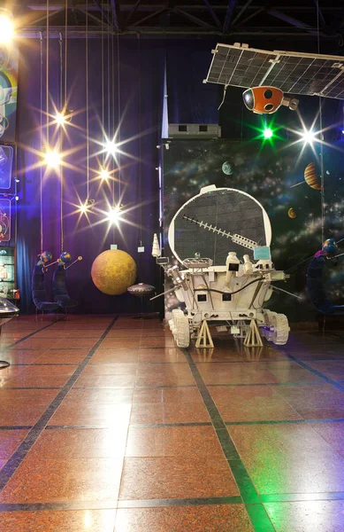 Kapalı bir alanda Uzay Müzesi