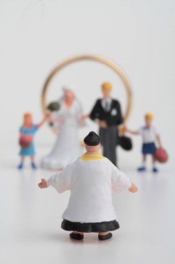 minyatür bir evlilik