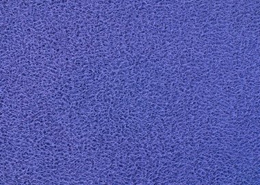 Doku arka planını mavi plastik paspas