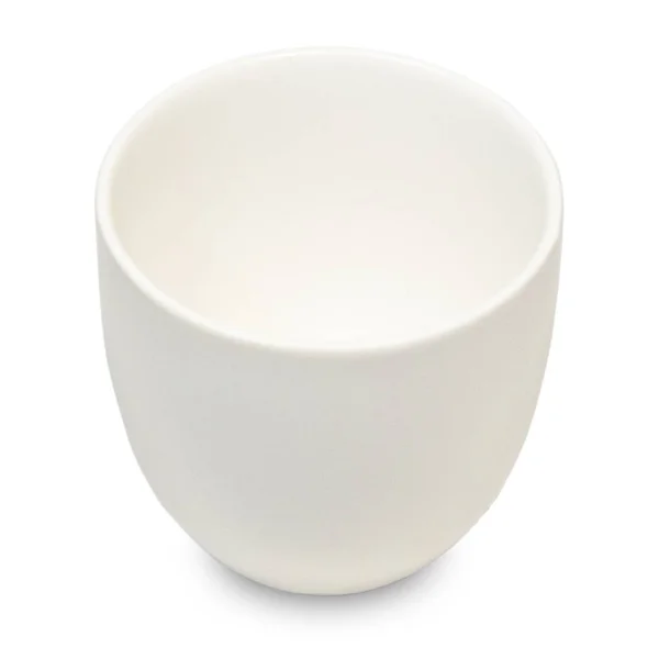 White Ceramic Tea Cup on White Background — Stock Photo, Image