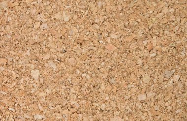Closed Up of Horizontal Texture of Cork Board clipart