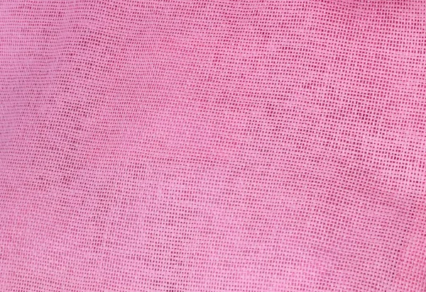 Pastel Background of Pink Cotton Textile Texture — Stock Photo, Image