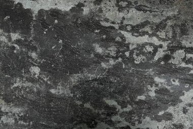 Yatay siyah kaba beton zemin doku arka plan