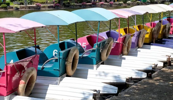 Water Cycle Boats or Pedal Boats in A Park