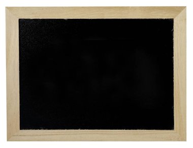 Siyah arka plan ile ahşap çerçeve