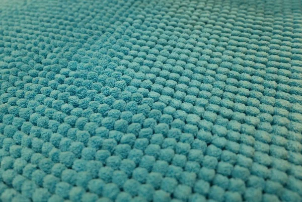 Detalhe do fundo de textura de tecido macio verde azul — Fotografia de Stock