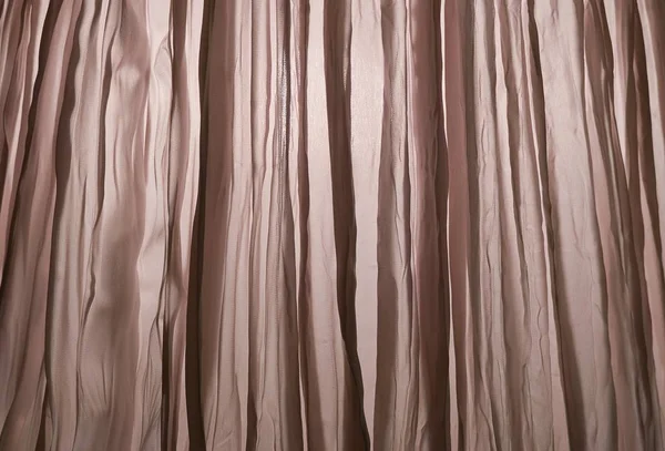 Close Up Background of Brown Curtain Texture — Stock Photo, Image