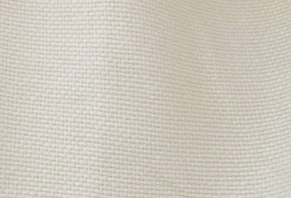 Dettaglio della texture tessile della coperta bianca — Foto Stock