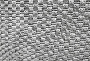 Tekstil dokuma gri arka plan deseni kadar kapatın