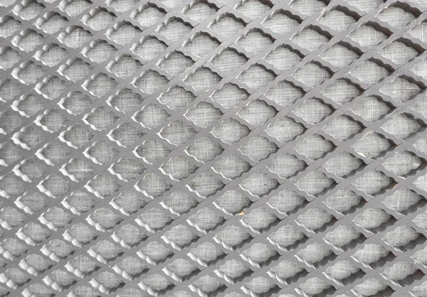 Close Up of Metal Grid Texture Background — Stock Photo, Image