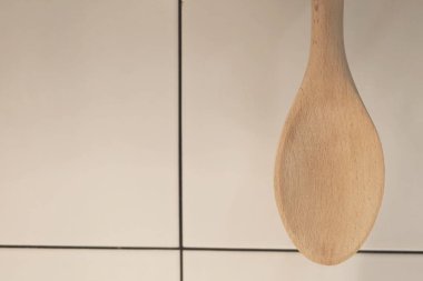Tahta Spatula veya duvarda asılı Kepçe