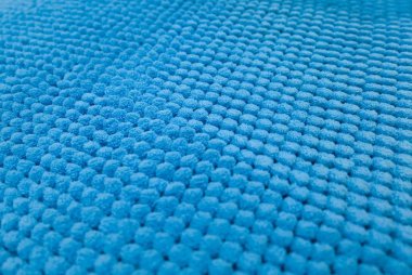 Mavi tüylü kumaş doku arka plan detay