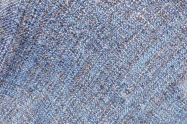 Detalhe do fundo de textura têxtil cobertor azul — Fotografia de Stock