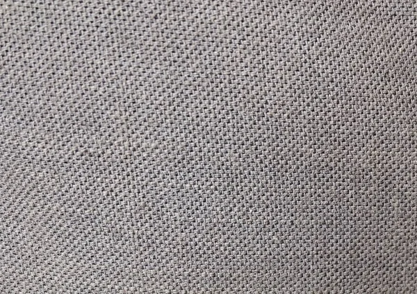 クローズ アップ グレー織物テクスチャの背景パターン — ストック写真