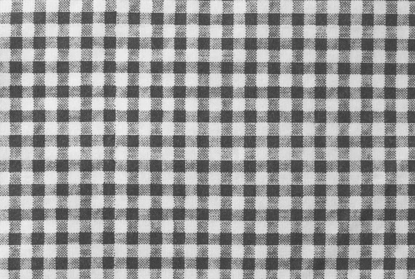 Stof Textuur Sluiten Van Zwart Wit Geruite Lumberjack Handdoek Servet — Stockfoto