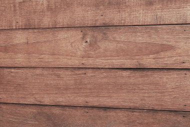 Arka plan deseni, metin kopyalama yeri olan yatay kahverengi ahşap tahıl doku dekore edilmiş.