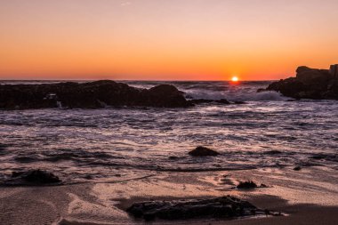 Denizde gün batımı