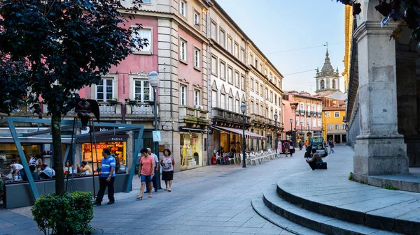 Calles de la ciudad de Braga — Foto de Stock