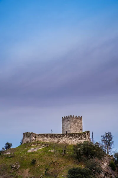 Arnoia Castle, also known as Moorish Castle — Stock Photo, Image