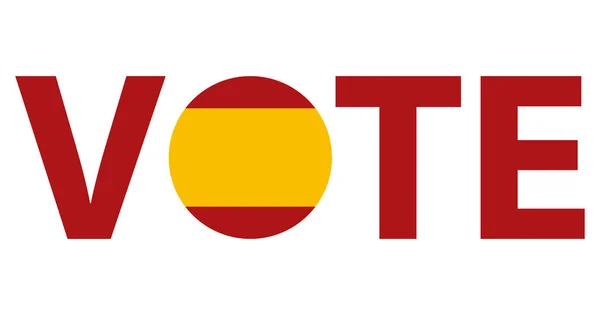 Symboles de vote conception vectorielle — Image vectorielle