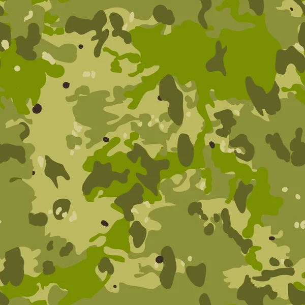 Patrón de camuflaje de fondo sin costuras ilustración. Camuflaje militar —  Fotos de Stock