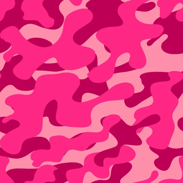 Kamouflage mönster bakgrund sömlös illustration. Militär camouflage — Stockfoto