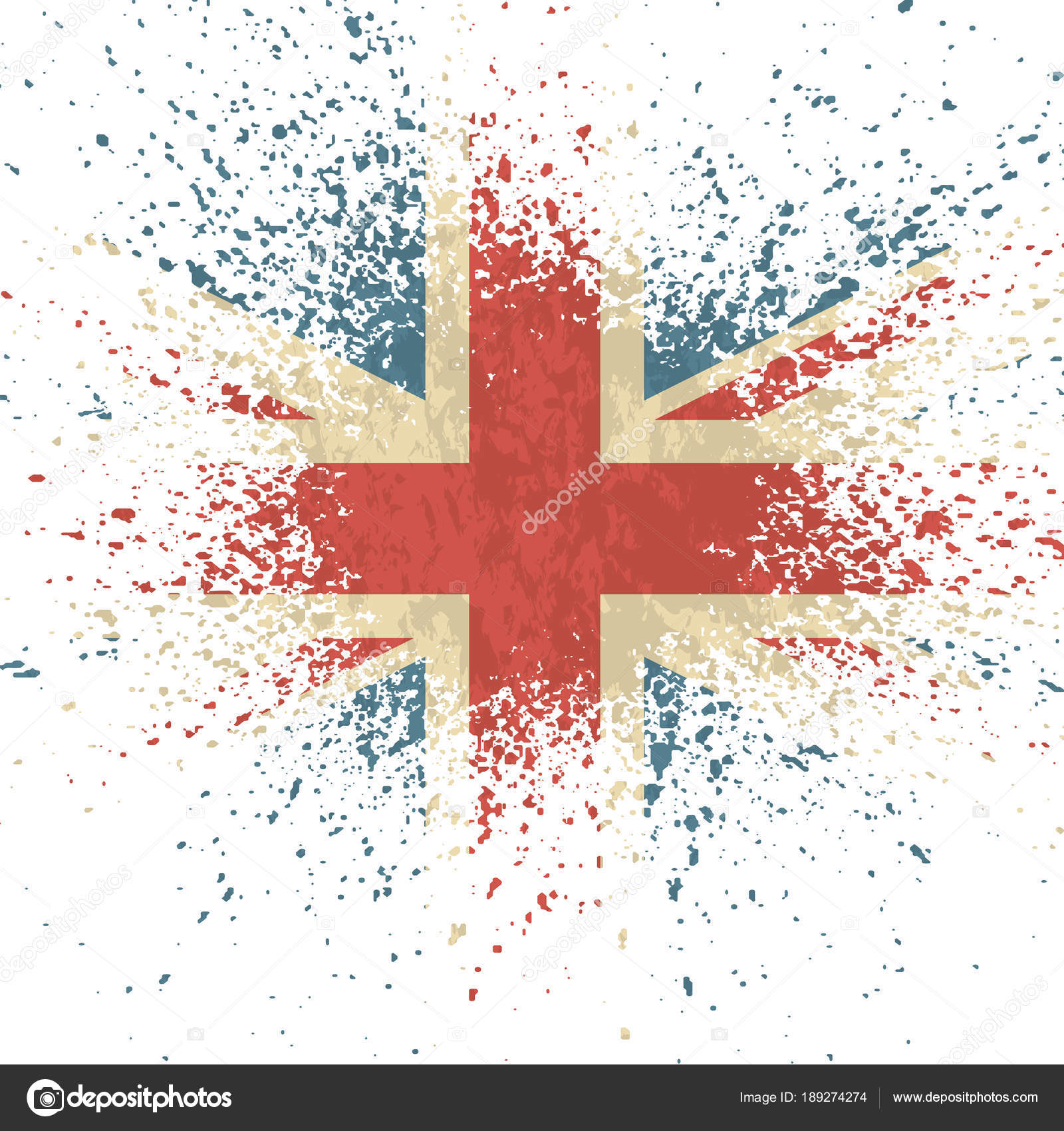 Vintage England Flag Wallpaper