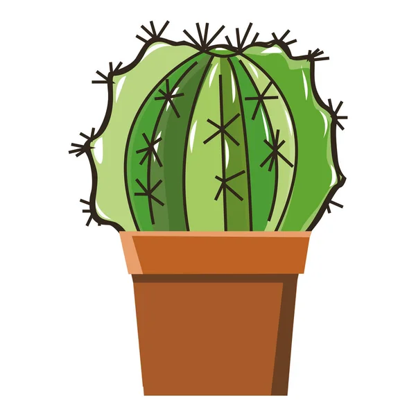 Egy Kaktusz Illusztrációja — Stock Vector