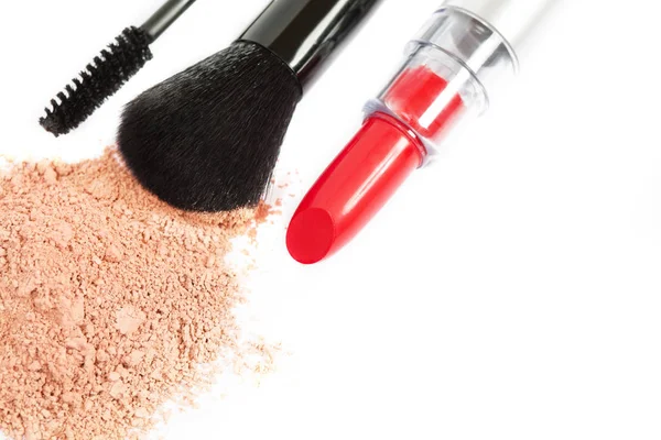 Tools en producten voor make-up — Stockfoto