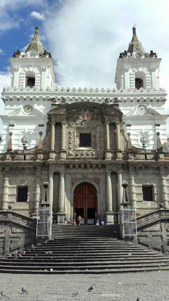 Iglesia de San Francisco de Quito — Foto de Stock