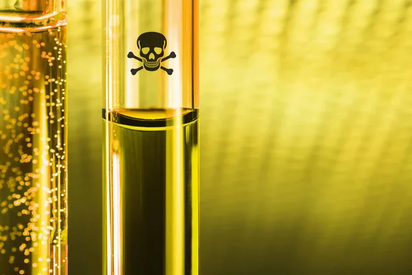 Novichok posion örnek cam tüp