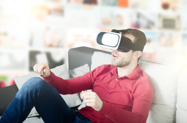 3d gözlük sanal gerçeklik hakkında heyecanlı bir numara