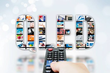 Qled kuantum nokta tv göstermek yenilik teknoloji