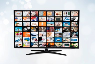 Geniş ekran ultra yüksek tanımlı Tv ekran video yayını ile