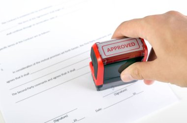 Sözleşme belge otomatik damgası