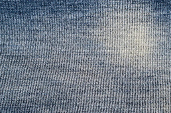Textuur blauw denim stof — Stockfoto