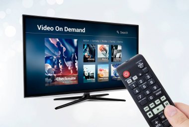 İsteğe bağlı Vod uygulama veya hizmet akıllı TV video