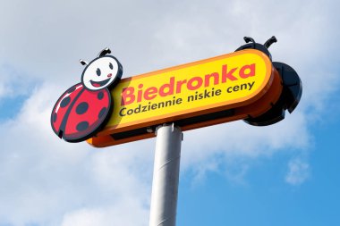 Biedronka Logosu (Uğurböceği) indirimli süpermarket