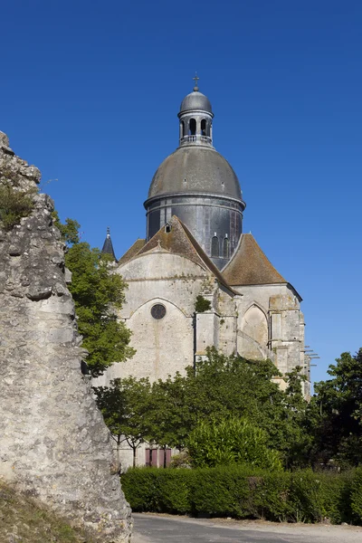 Chiesa collegiata di Santa Quiriace, Provins città medievale, Seine-e — Foto Stock