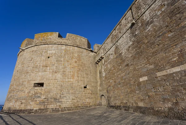 Walls of Saint-Malo, Ille-et-Vilaine, Britanny, France — Stock Photo, Image