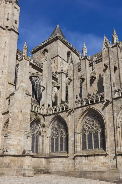 Cathedral of Treguier — Stock Photo, Image