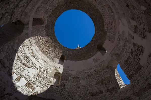 克罗地亚达尔马蒂亚斯普利蒂 Diocletian 宫 — 图库照片