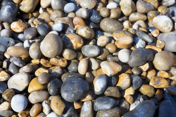 Stones in the beach, Cap Gris Nez, Cote d'opale, Pas-de-Calais, — Stock Photo, Image