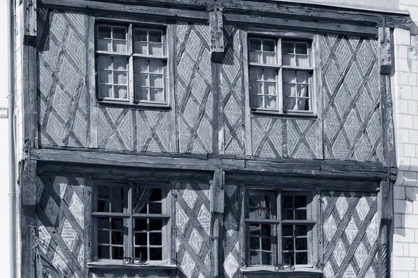 Arquitectura de Saumur, Pays de la Loire, Maine-et-Loire, Francia — Foto de Stock