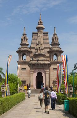 Sarnath Tapınağı, Varanasi, Uttar Pradesh, Hindistan
