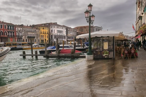 Venedig im Regen — Stockfoto