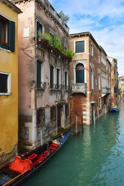 Lugares pintorescos de Venecia romántica — Foto de Stock