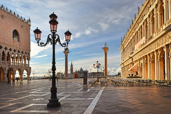 Piazzetta San Marco en Venecia, Italia — Foto de Stock